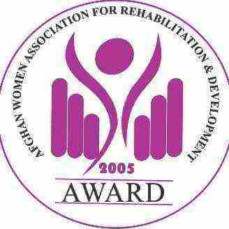 Logo of Afghan Women Association for Rehabilitation and Development (AWARD)