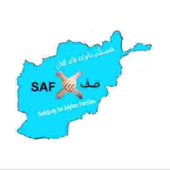 Logo of Solidarity for Afghan Families SAF